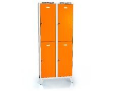  Divided cloakroom locker ALDUR 1 with feet 1920 x 800 x 500